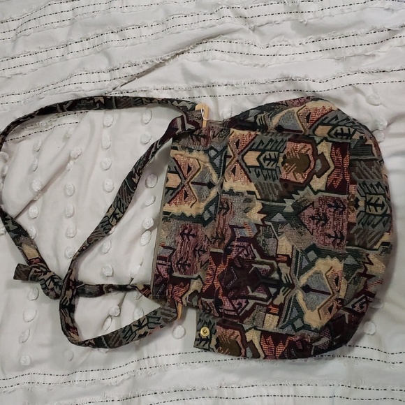 Tilly endurables vintage shoudler tapestry purse - Picture 1 of 5